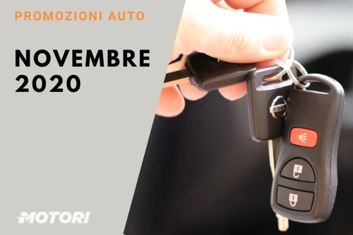 Offerte auto: le promozioni di novembre 2020