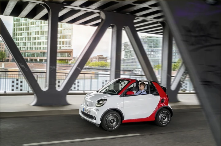 Nuova smart fortwo cabrio:nuove immagini ufficiali