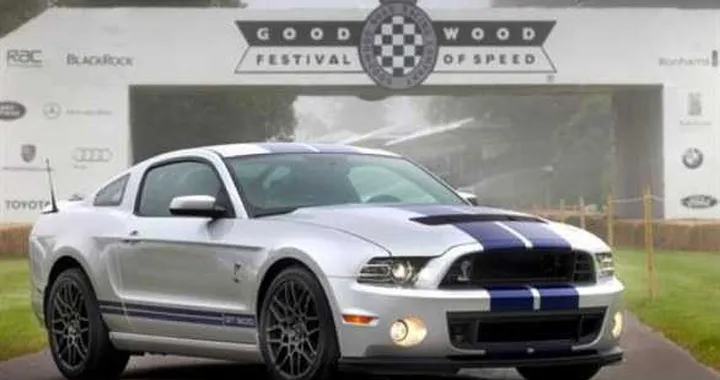 Ford Mustang Shelby GT500 a Goodwood 2012
