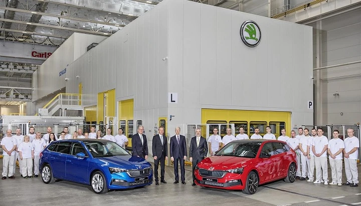 Skoda Scala: prodotto il primo esemplare