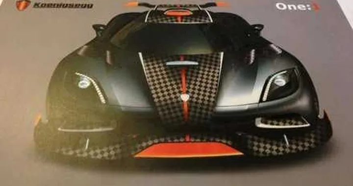Koenigsegg Agera One:1: unica con quasi 1.400 CV