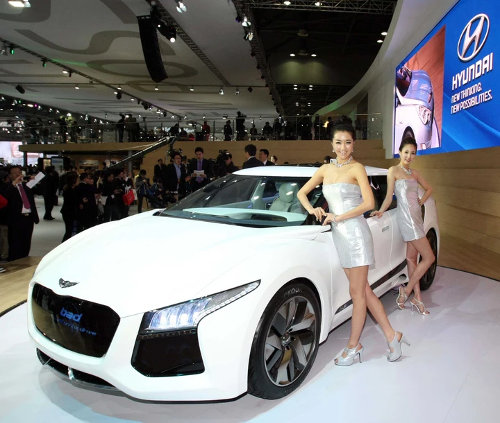 Hyundai Sonata Hybrid al Salone di Seul