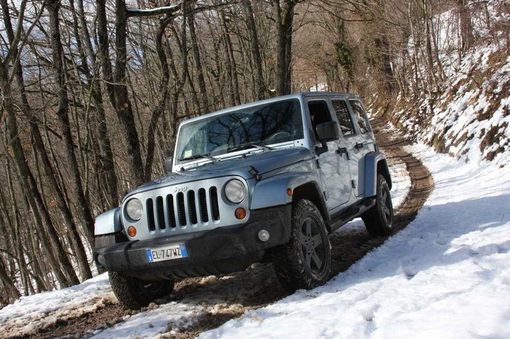 Jeep Wrangler Arctic Unlimited: prova su strada