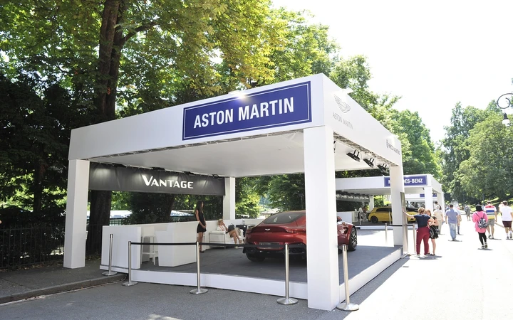 Aston Martin al Parco Valentino 2019