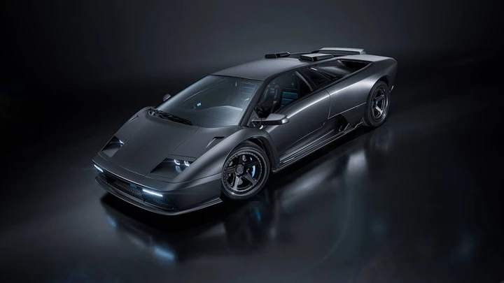 Eccentrica Lamborghini: tre restomod di lusso presentati a The Quail