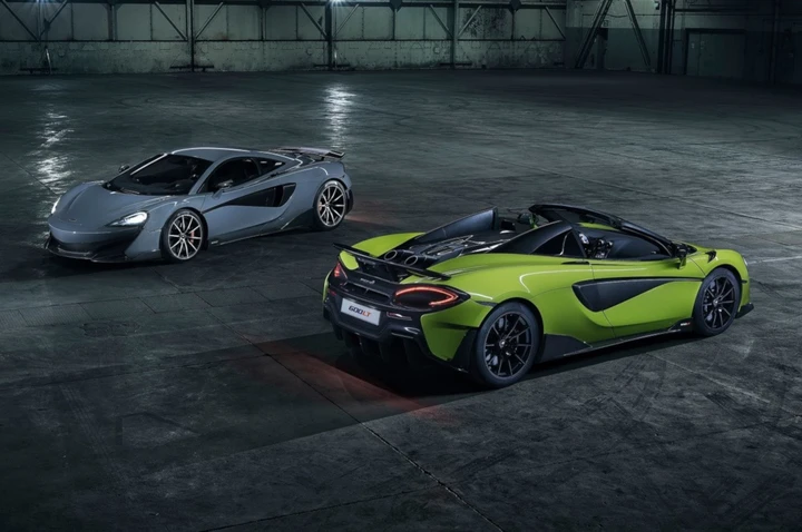 McLaren 600LT Spider 2019: immagini ufficiali