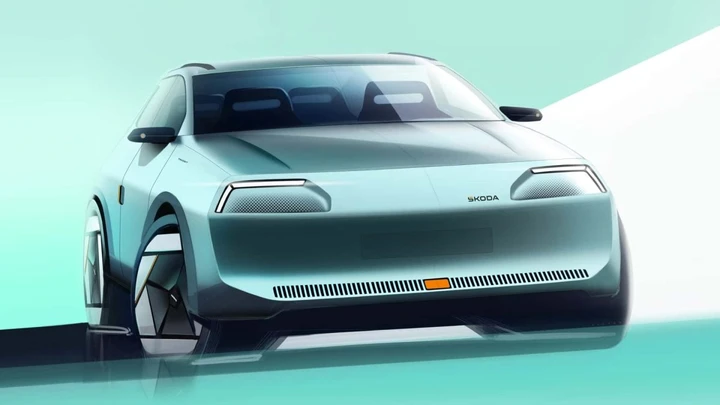 Skoda Favorit 2025: design semplice in chiave elettrica
