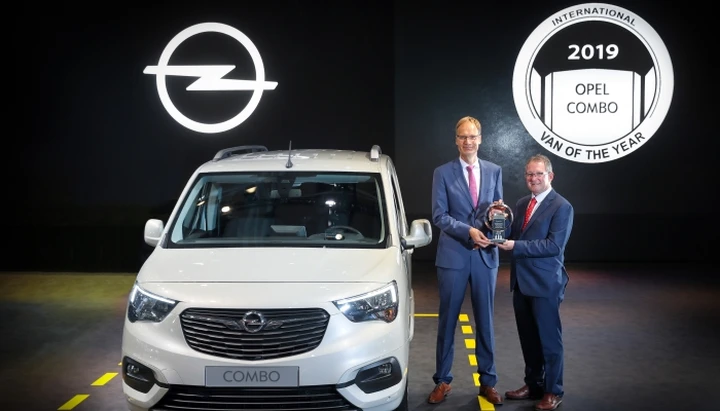Opel Combo eletto International Van of the Year