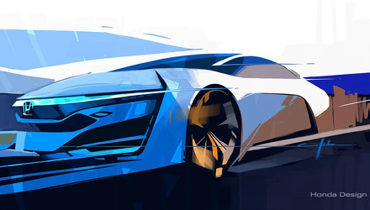 Honda FCEV al Salone di Los Angeles