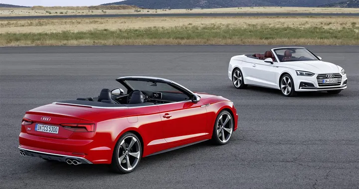 Audi A5 e S5 Cabriolet: prezzi da 52.950 euro