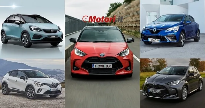 Auto ibride più economiche del 2023 sotto i 25.000 euro