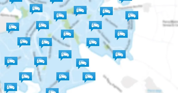 Mappe car2go: si aggiorna l'area operativa di Milano e Roma