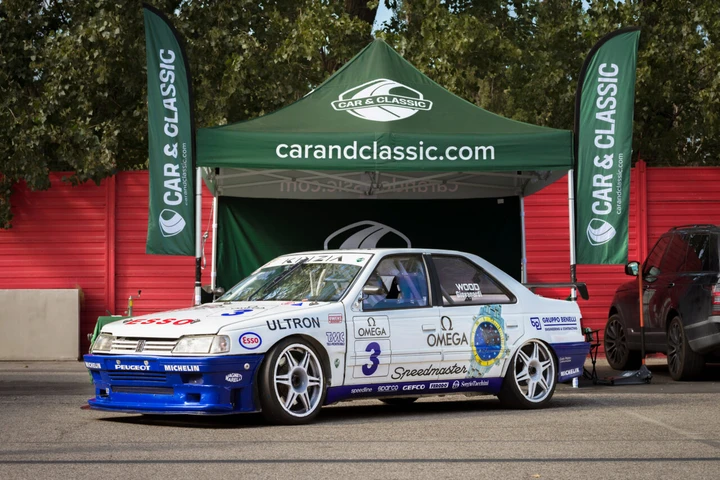 La Peugeot 405 Mi 16 torna a splendere all'Historic Minardi Day