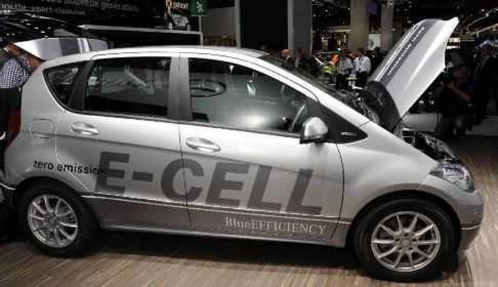 Mercedes Classe A E-Cell: elettrica a 3 punte