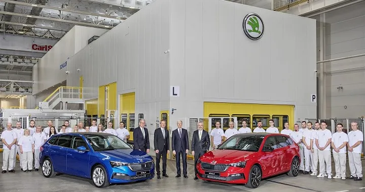 Skoda Scala: prodotto il primo esemplare