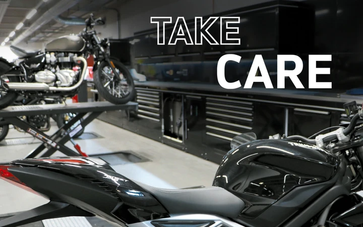 Triumph Take Care: immagini ufficiali