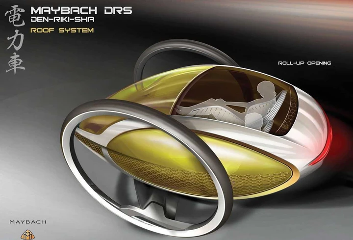 Maybach eRikscha DRS Concept: risciò elettrico