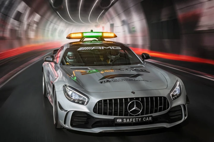 Mercedes-Benz AMG GT R F1 safety car 2018: immagini ufficiali
