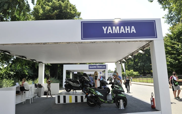 Yamaha al Parco Valentino 2019