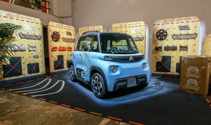 Citroen Ami ëlectric: la citycar elettrica protagonista alla Milano Design City