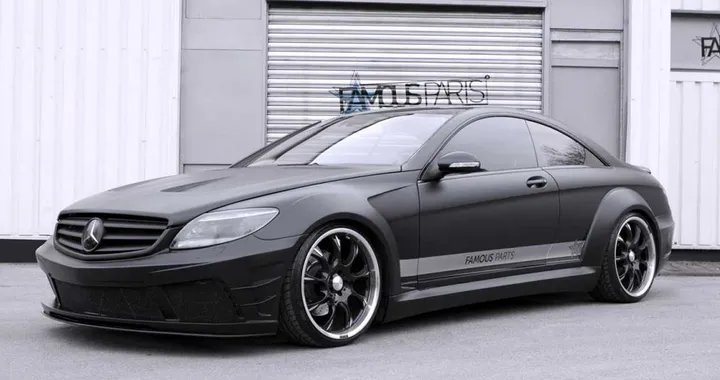 Mercedes CL 500 Black Matte Edition by Famous Parts