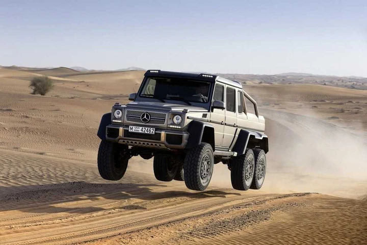 Mercedes G63 AMG 6x6: le foto ufficiali
