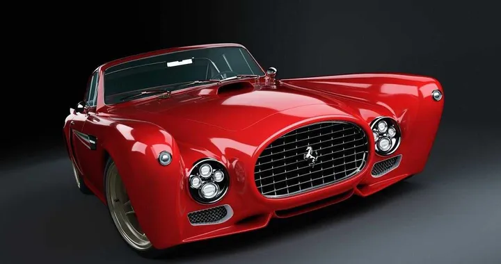 Ferrari F340 Competizione by Gullwing America 1952