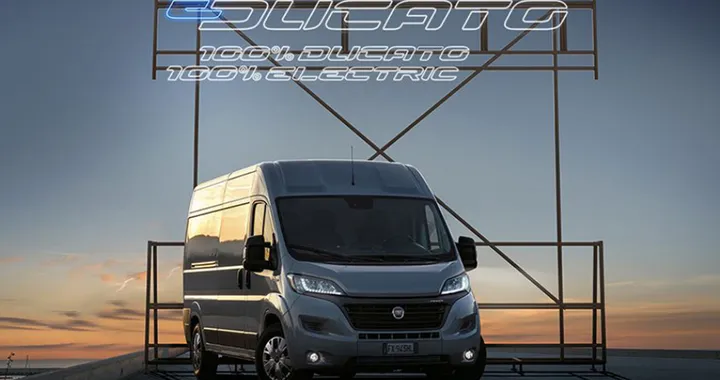 Fiat E-Ducato: il trasporto merci viaggia a zero emissioni