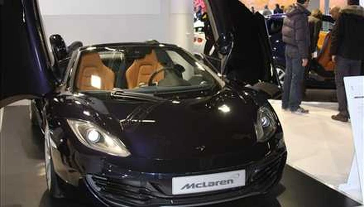 McLaren MP4-12C Spider in anteprima al Motor Show