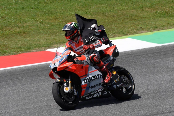MotoGP Mugello 2018: il riscatto di Lorenzo, Dovizioso e Rossi sul podio