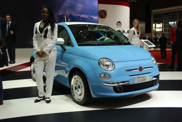 Fiat 500 Vintage al Salone di Ginevra 2015