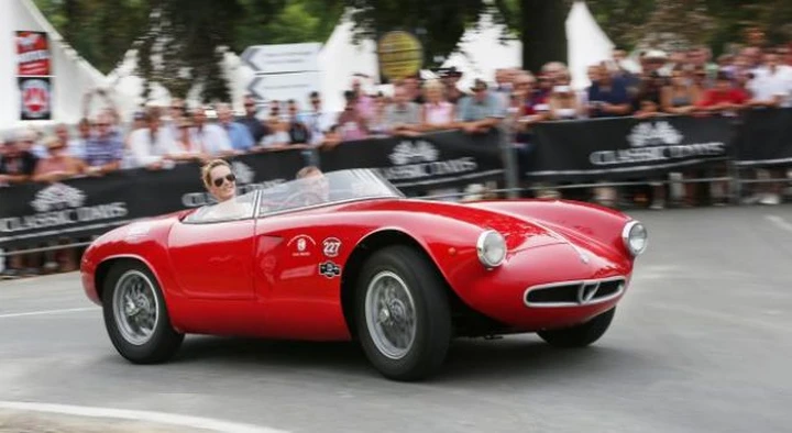 Alfa Romeo al via della Coppa d'Oro delle Dolomiti 2015