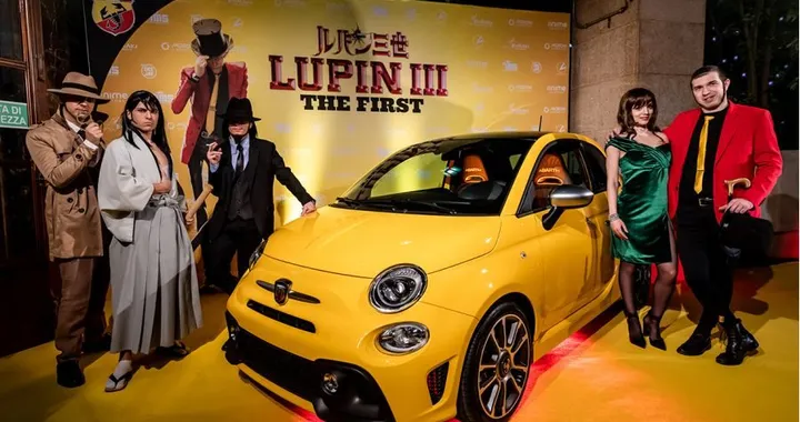 Abarth 595 al cinema con il film Lupin III - The First
