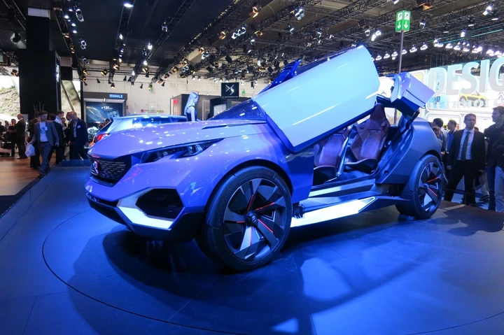 Peugeot Quartz al Salone di Francoforte 2015