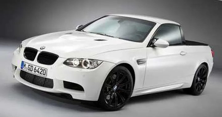 Bmw M3 pick-up: pesce d'aprile alla tedesca
