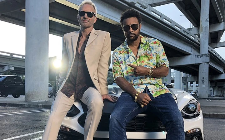 Sting e Shaggy: come Miami Vice, ma a bordo di Abarth 124 Spider