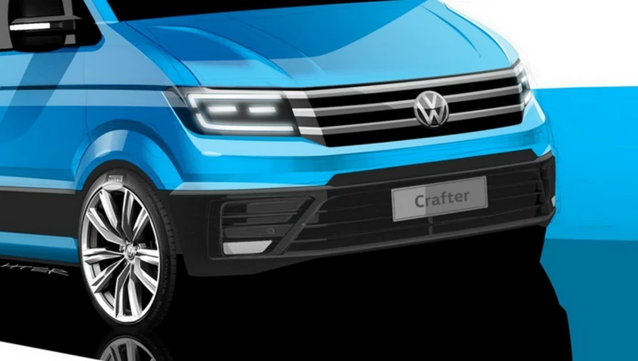 Volkswagen Crafter 2017: bozzetti ufficiali