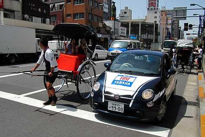 Due Fiat 500 alla scoperta del Giappone