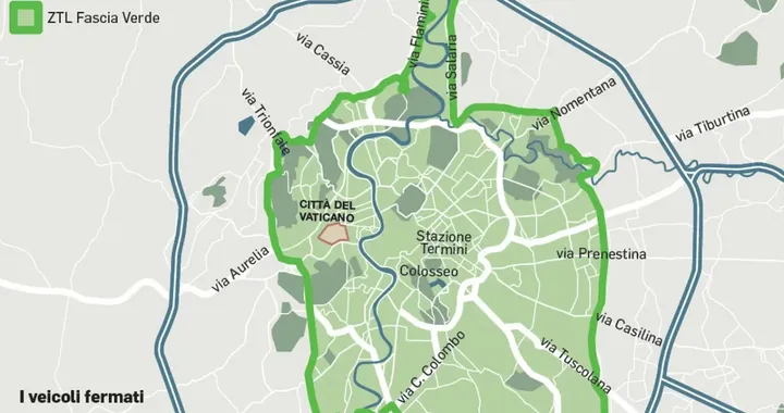 Roma accende il caos: blocco dei diesel rinviato, telecamere ferme