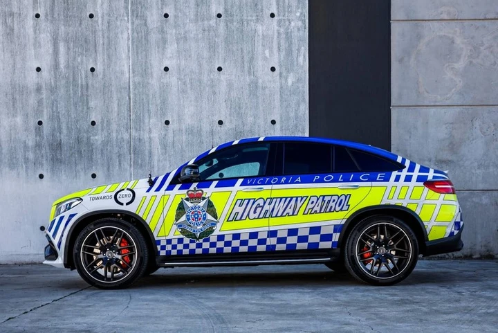 Mercedes-AMG GLE 63 S Coupé della polizia australiana
