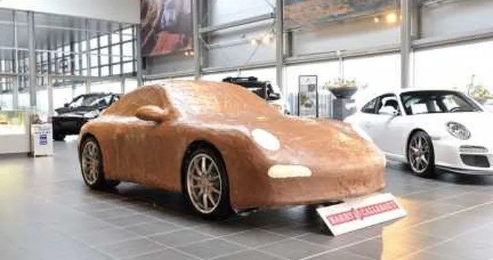 Deliziosa questa Porsche... al cioccolato