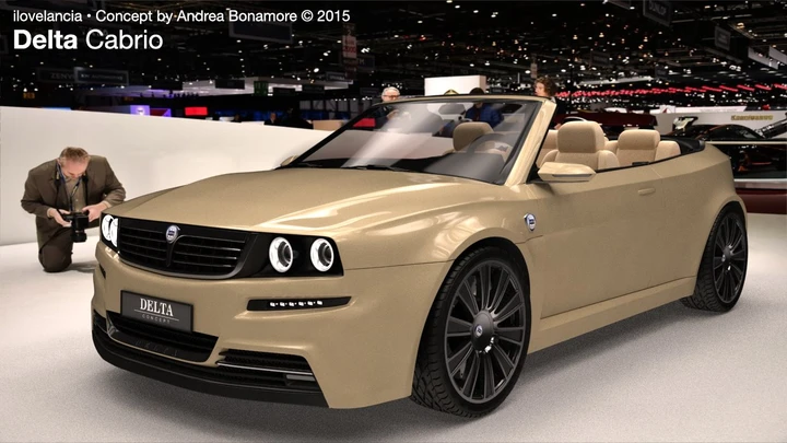 Lancia Delta Concept: le immagini di I Love Lancia