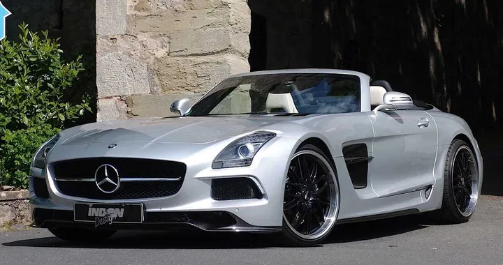 Mercedes SLS AMG Roadster Borrasca by Inden Design