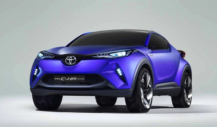 Toyota C-HR Concept: le prime immagini ufficiali