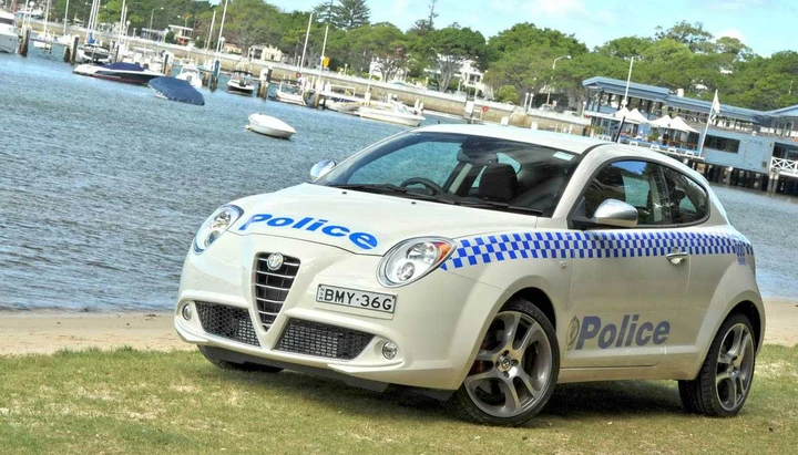 Alfa Romeo Mito: auto della polizia di Sidney
