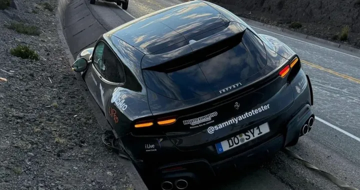 Incidente in Perù interrompe il viaggio epico della Ferrari Purosangue