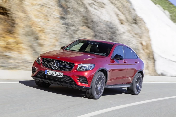 Mercedes GLC Coupé: nuove immagini ufficiali