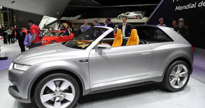 Audi Crosslane coupé al Salone di Parigi