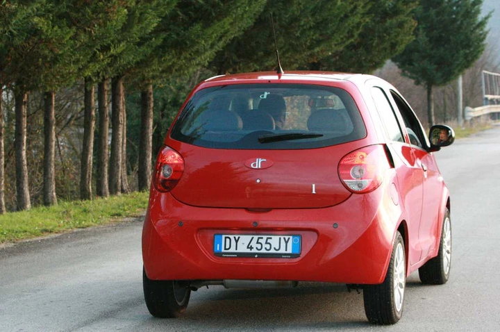 La DR1 su strada