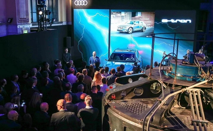 Audi e-tron: doppio incontro con il pubblico italiano